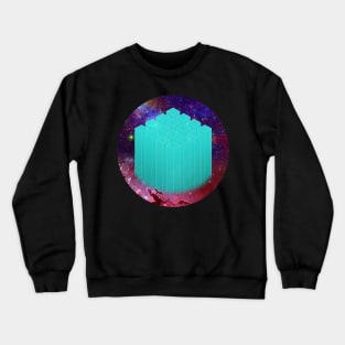 Isometric Space Bars Crewneck Sweatshirt